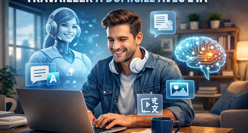 Travail à domicile avec l’intelligence artificielle et nouvelles opportunités professionnelles